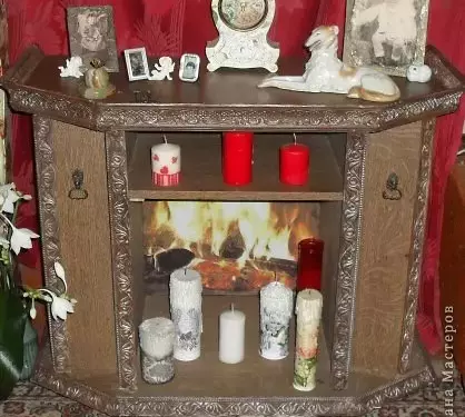 Фальш камин из комода