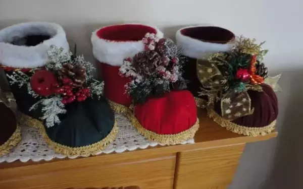 Сапожок из пластиковой бутылки своими руками