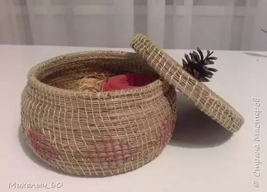 Плетение корзин из лыка