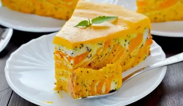 Тыквенная запеканка с яблоками в мультиварке
