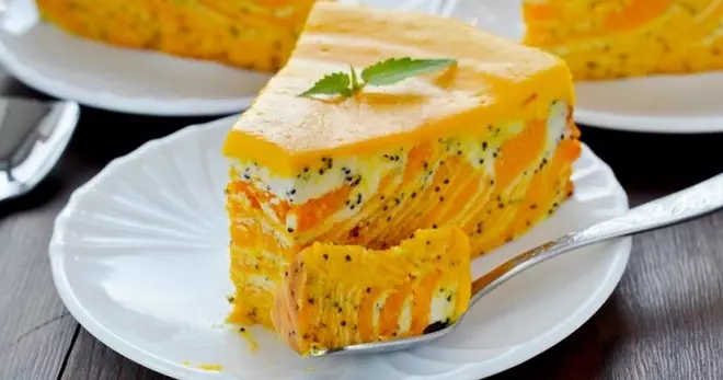 Тыквенная запеканка с яблоками в мультиварке