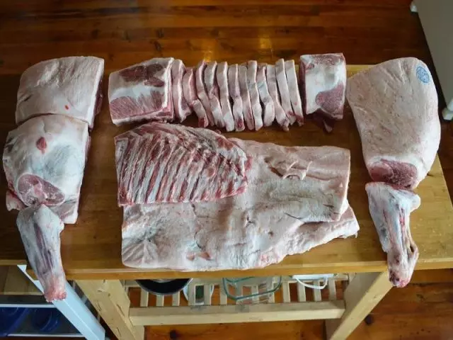 Сколько в свинье мяса и сала — изображение 14