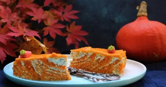 Тыквенная запеканка с яблоками в мультиварке — изображение 9