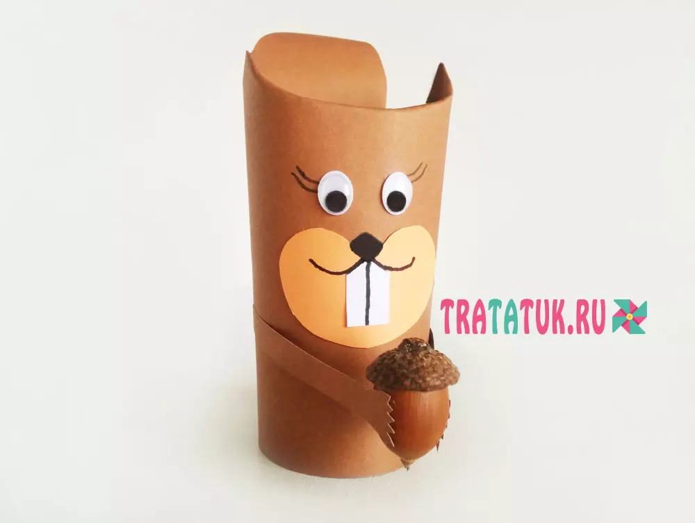 Поделки из катушек от туалетной бумаги — изображение 3