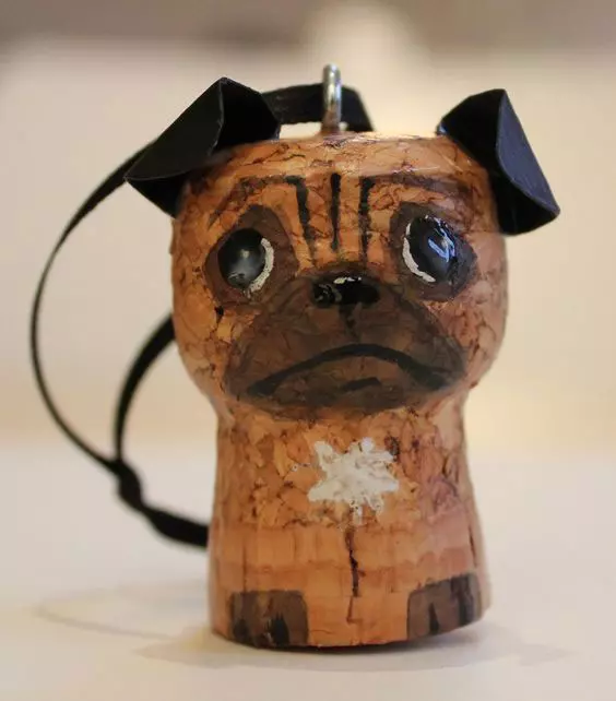 Елочные игрушки из пробок — изображение 71