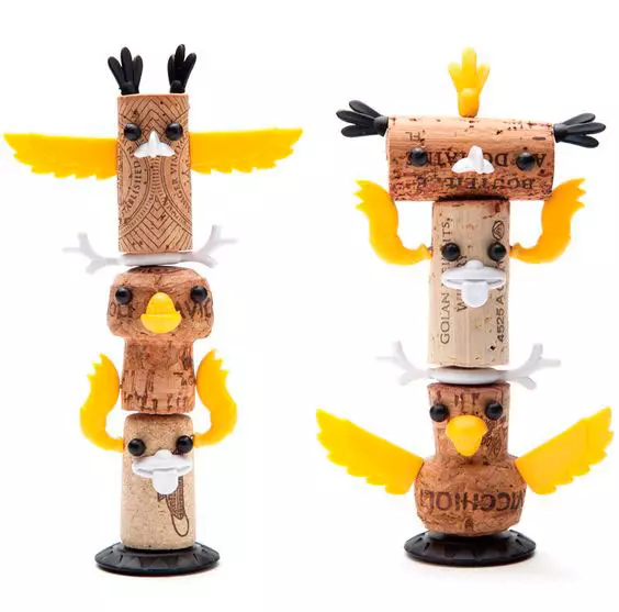 Елочные игрушки из пробок — изображение 55