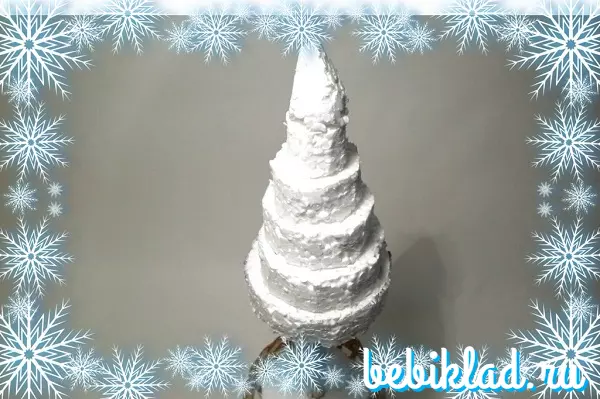 Елка из пеноплекса своими руками — изображение 17