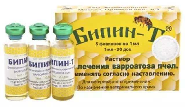 Сколько раз осенью можно обрабатывать пчёл бипином