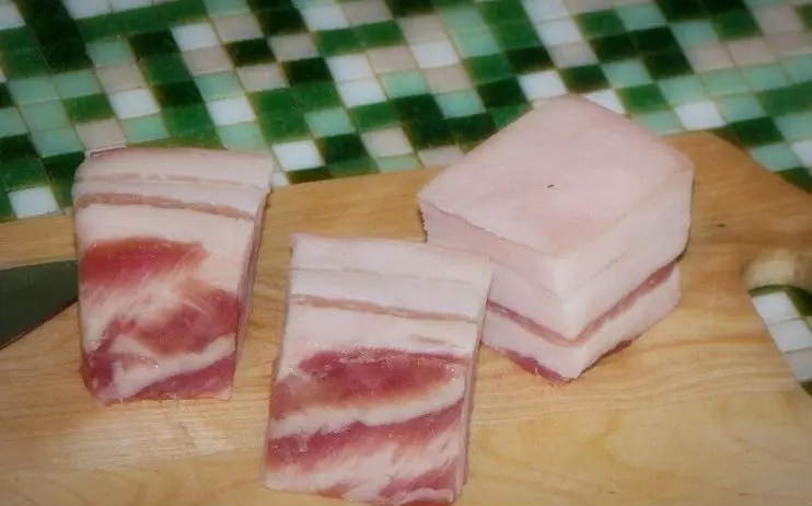 Как засолить сало маленькими кусочками — изображение 48