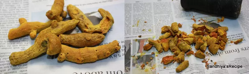 Как измельчить корни в домашних условиях