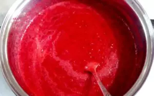 Калина с апельсином через мясорубку