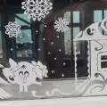 Украшение окон к новому году снежная королева — изображение 16