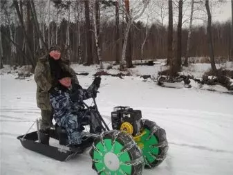 Колеса для снегохода своими руками — изображение 15